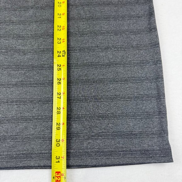 Grand Slam Men's Performance Striped Grey Polo Shirt Size XXL Short Sleeve - Picture 8 of 8